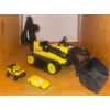 Image 1 : Vintage Tonka Heavy Duty Excavator Toy w/ Collectable Dinky Cars 
