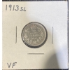 Image 1 : 1913 VF Canadian Dime 92.5% Silver