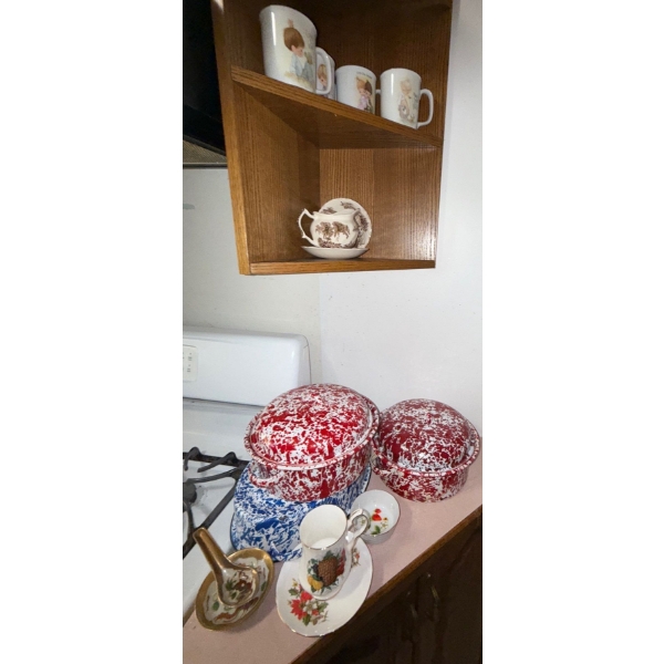 Roaster Collection w/ Assorted China & More