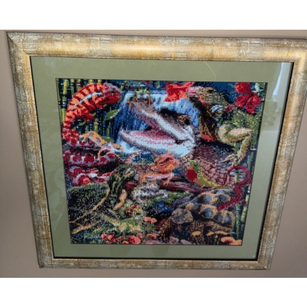 Framed Diamond Painting 22x22