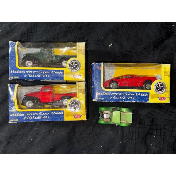 Super Wheels Pull Back & Go! Cars