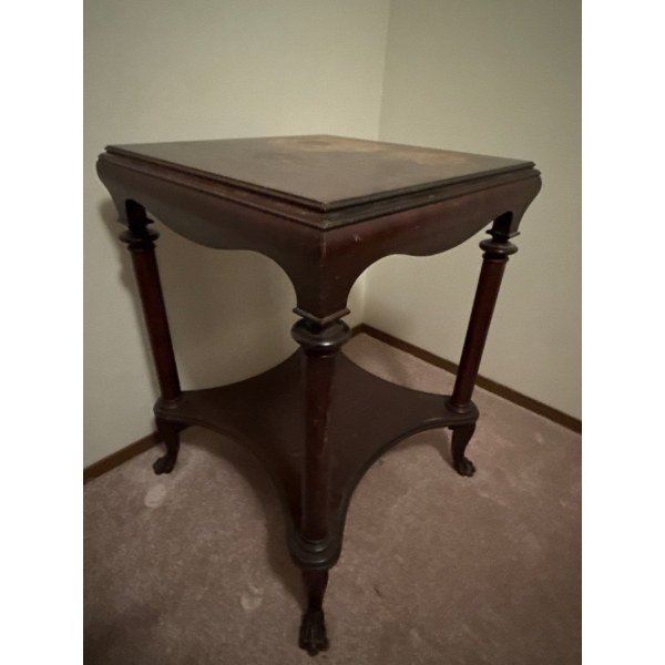 Victorian Parlor Table 21 x 21 x 29T
