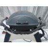 Image 2 : Gently Used Weber Q 240 Portable Electric Grill with Stand and Cover