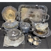 Image 1 :  Assorted Silver Plated Serving Dishes