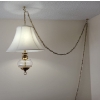 Image 1 : Hanging Swag Lamp - 17W 