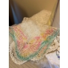 Image 4 : Vintage Crochet and Embroidered Linens and Textiles