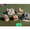 Image 1 : Lilliput Lane Collection: Dovecote, Granny's Bonnet, Lace's Shoe Shop, Kirkbrae Cottage