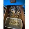 Image 10 : blue solid wood cabinet with 20 pullout drawers. All contents included lots of great treasures to be