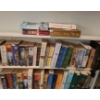 Image 1 : Content of Shelves- Books: Jack Whyte, Diana Gabaldon, 