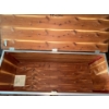 Image 5 : Vintage HUPPE Caprice Dark Stained Cedar Chest 44x17x19