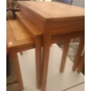 Image 3 : Set of Three Nesting Tables w/ Special Table Top
