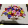 Image 2 : Crewel Embroidery (19.25" x 15.5" Inches Before Frame)