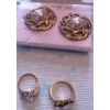 Image 3 : Costume Jewelry Including Necklaces, Earrings, Rings, and Brooch Set