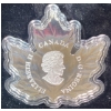 Image 3 : 2016 Maple Leaf Silhouette: Canada Geese $10 Fine Silver Coin 