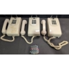 Image 8 : 3 Beige Northern Telecom Wall Telephones With Keypad Assembly