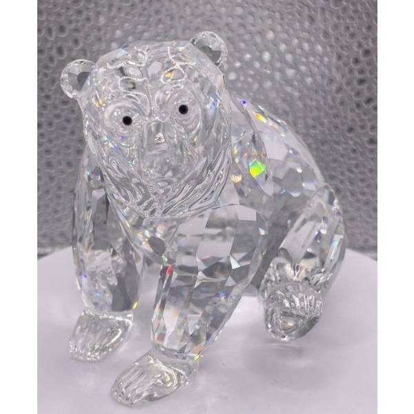 Swarovski Crystal Grizzly Bear 