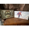 Image 1 : Man Cave Essentials-Mirrored "Centennial Brew" Frame and Picture of Hockey Star Ryan Nugent-Hopkins