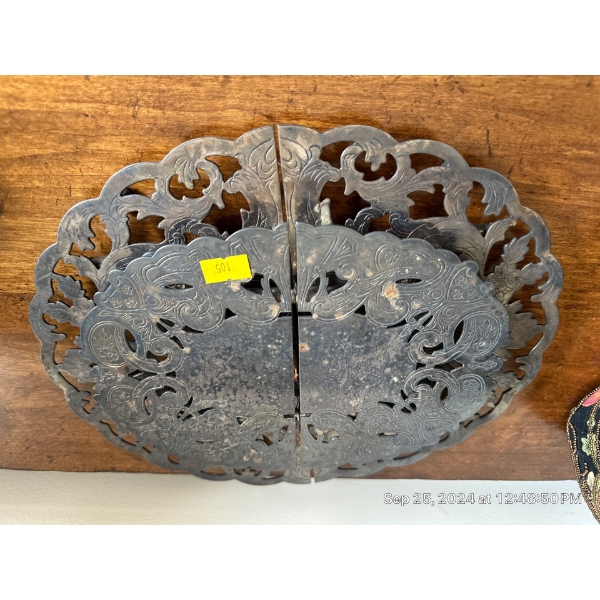 Silver Plate Table Protectors 