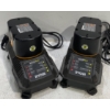 Image 1 : two Ryobi Charging stations with Batteries