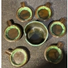 Image 2 : Blue Mountain Pottery Ashtray Set