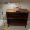 Image 1 : Vintage Pull Cord Brass Floor Lamp w/ Book Case & More