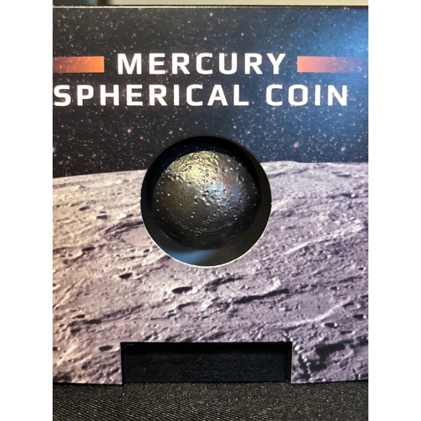 2022 $5 Travel to Mercury - Pure Silver Coin
