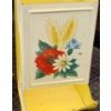 Image 8 : Collection: Hand-Painted Dish, Vintage Piggy Bank, Tin Holder, and Cast Iron Hooks