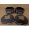 Image 5 : Wedgwood Blue Jasperware Plates and Lidded Boxes