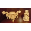 Image 1 : Lovely Asian Decorative Pieces, One is Slightly Chipped 