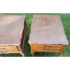 Image 5 : Coffee Table 52 W, 19 D, 15 T and Two Side Tables 20 W, 28 D, 21.5 T