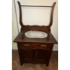 Antique Oak Vanity 26 x 17D x 47T