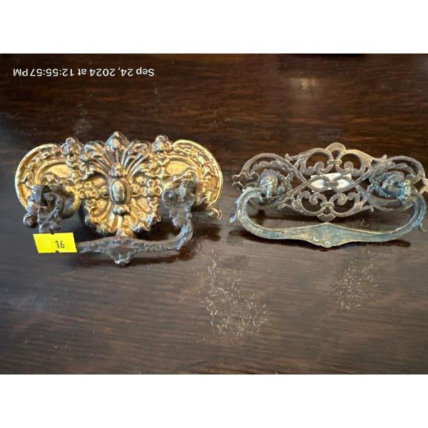 Antique Victorian Brass Hardware
