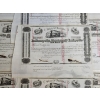 Image 2 :  Antique Stock Or Bond Certificates From The Indianapolis, Cincinnati, And Lafayette Railroad 19th.