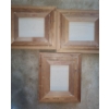 Image 5 : Three Rose Paintings w/ Velvet Trim Frame 14 X 12, 12 X 14