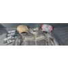 Image 2 : Harley Davidson: Black Leather Jacket Size Large, Baseball Hats and Safety Eyewear
