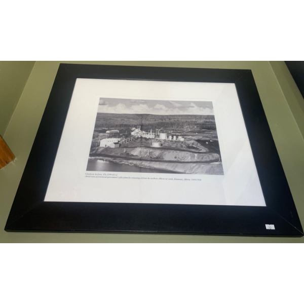 Glen Bow Museum Archives PA-1599-451-2 Arial View Provincial Tar Sands Alberta 1949 30x26