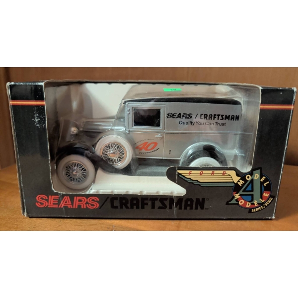 Liberty Classics Sears Craftsman Ford Model A Delivery Van Bank