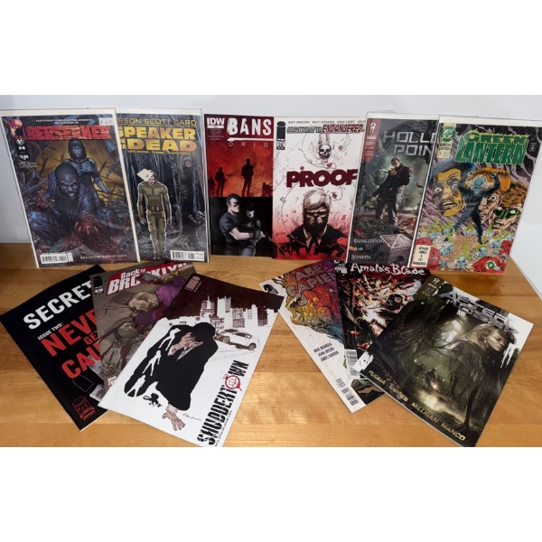 Collection Of Various Comic Books ft/ Titles Like Berserker Speaker For The Dead & Proof