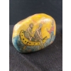 Image 2 : Hand- Painted Stone: Jesus and Fishermen 9 X 6