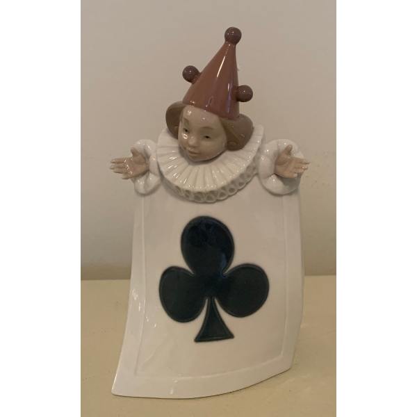  LLADRO Porcelain 'Ace of Clubs' Figure - 7.5T 