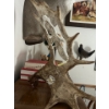 Image 2 : Moose antler with eagle carving made by Dennis