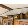 Image 8 : Collection of tea pots cookie Jars & various tin canisters .
