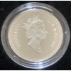 Image 2 : 1998 Canadian 50-Cent Sterling Silver Coin From The "Canadian Sports Firsts" 92.5% Silver 9.3 Grams