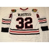 Image 2 : Reebok Signed Chicago Blackhawks Hockey Jersey- Kris Versteeg #32 Autographed Hockey Jersey Size Lar