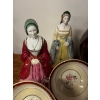 Image 5 : Beautiful Johnson Brothers "Pareek" pattern cups, porcelain figurines from the Coalport "The Royal C