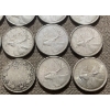 Image 4 : Canadian 25-cent Pieces 80% Silver 64.13 Grams