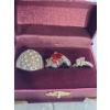 Image 2 : Collection of Costume Jewelry Rings, 4 Not Stamped, Two w/ Opal Look Stones Stamped: 18 K GP and 925