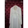 Image 6 : Lovely Lot Including Stylish Luggage, Vintage Handmade Wedding Gown, Delft Decanter