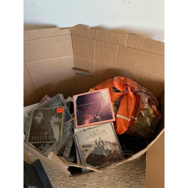 Mystery Lot of CD'S, DVD'S and Cassettes