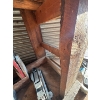 Image 2 : very heavy duty, well-made workbench . Made with rough cut two by eights will need help to move.